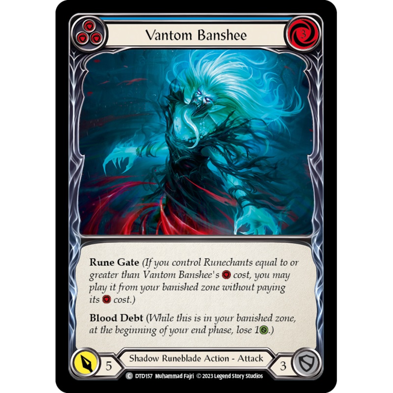 Vantom Banshee (Blue) [DTD157] (Dusk Till Dawn)