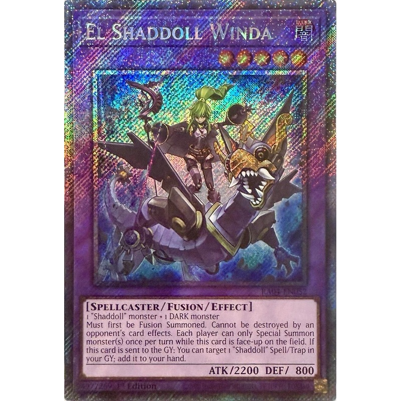 El Shaddoll Winda [RA04-EN052] Platinum Secret Rare