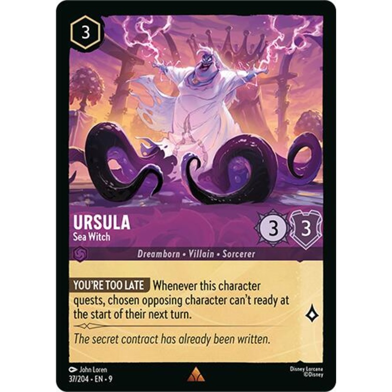 Ursula – Sea Witch (37/204) [Fabled]