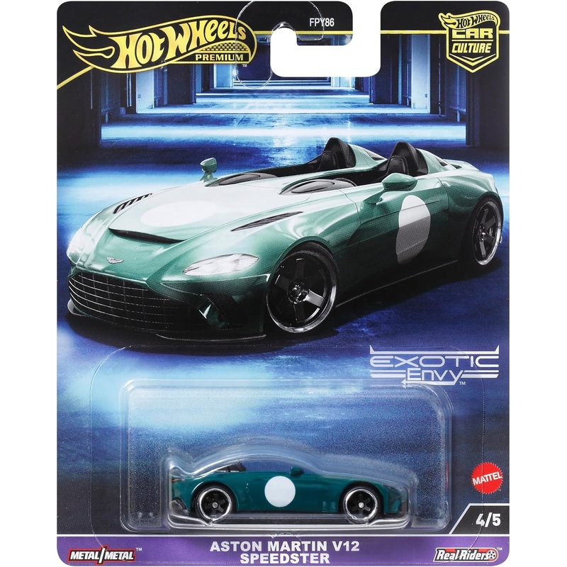 Hot Wheels HKC78 Car Culture Exotic Envy Aston Martin V12 Speedster