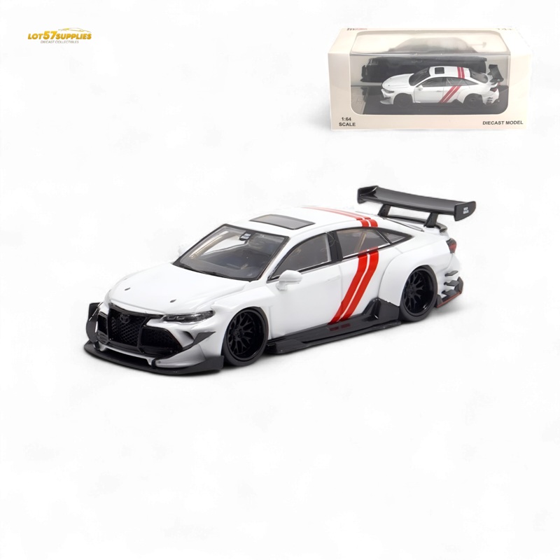 LMF Toyota Avalon Modified Concept – White Livery 1:64