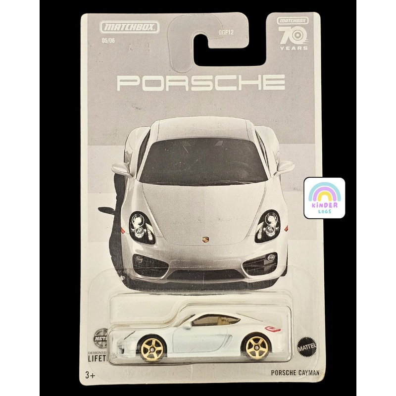 Matchbox Porsche Cayman 70 Years Edition