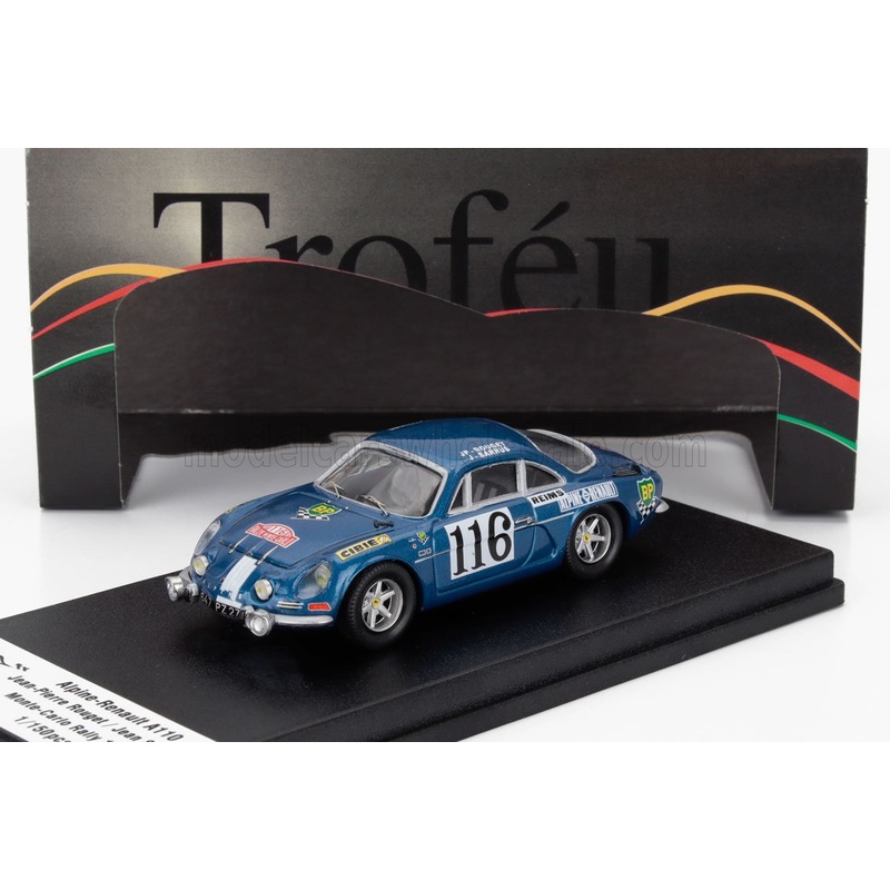 RENAULT | ALPINE A110 (night version) N 116 RALLY MONTECARLO 1971 JEAN PIERRE ROUGET – JEAN SARRUS
