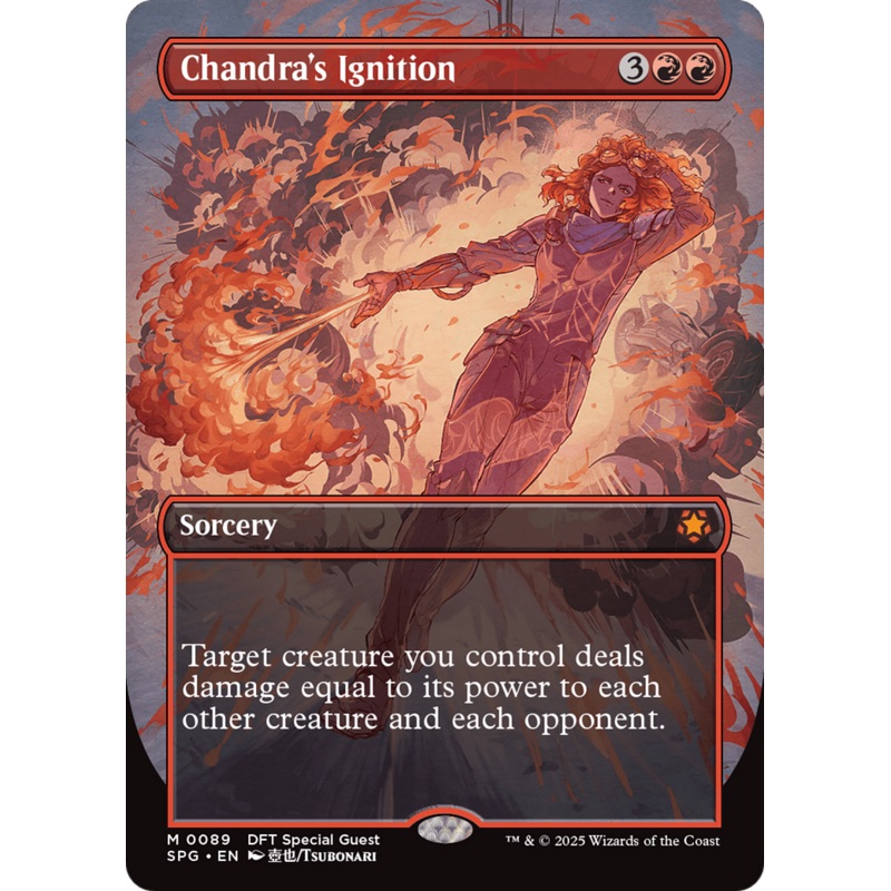 Chandra’s Ignition (Borderless) [Aetherdrift Special Guests]