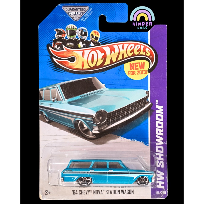 Hot Wheels 1964 Chevy Nova Station Wagon (2012 Imported Card)