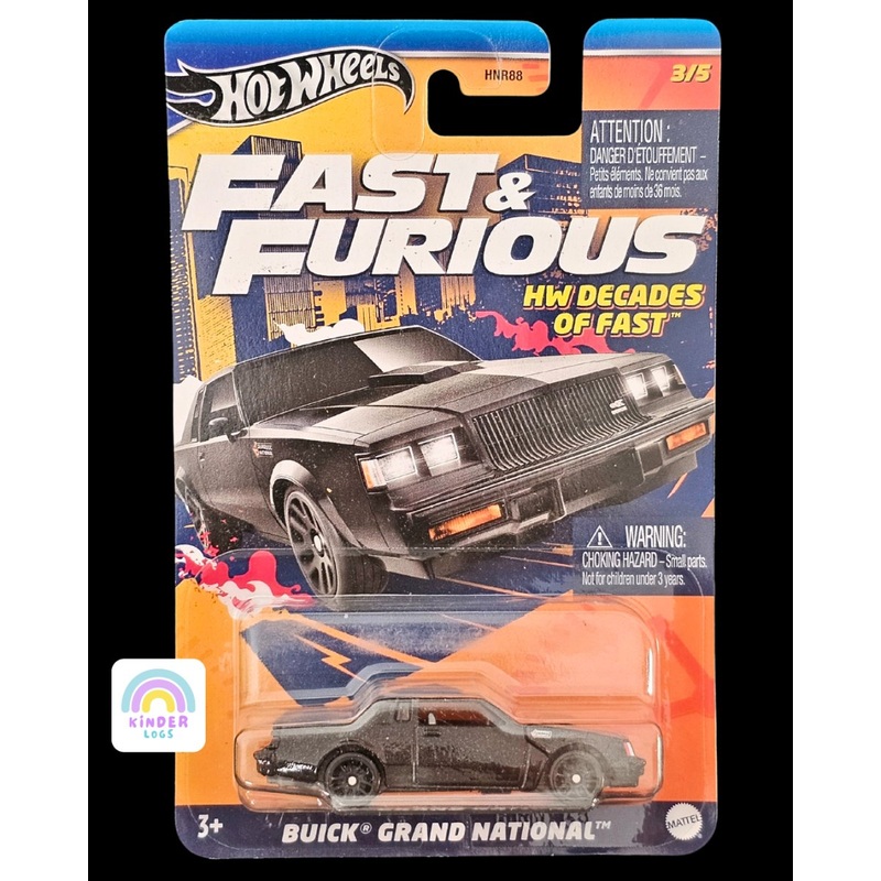 Hot Wheels Buick Grand National – Fast And Furious