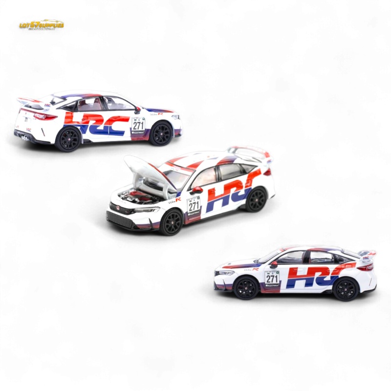 Pop Race Civic FL5 Type-R TCR HRC Livery 1:64