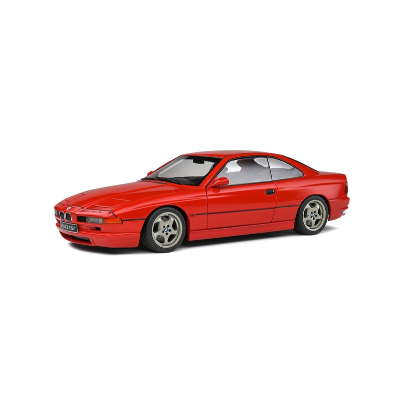 Solido 1990 BMW 850 CSI E31 Brilliant Red 1:18 Scale – New