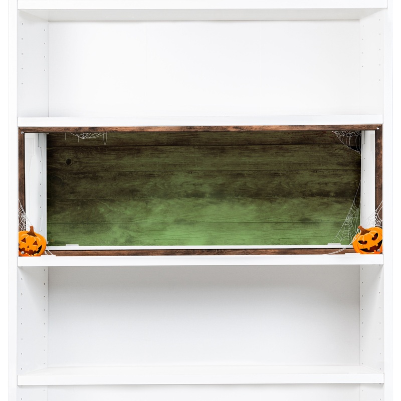Window Display Solution for IKEA BILLY Bookcase (80cm Wide) – Halloween Themed