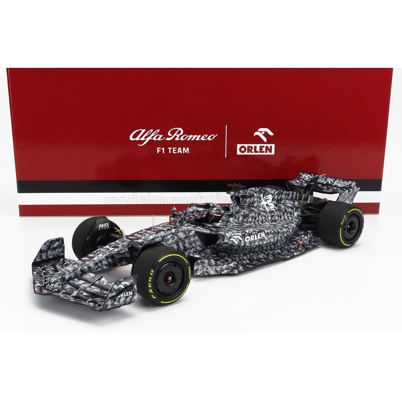 ALFA ROMEO – F1  C42 TEAM ORLEN RACING N 24 TEST BARCELONA 2022 GUANYU ZHOU – CAMOUFLAGE