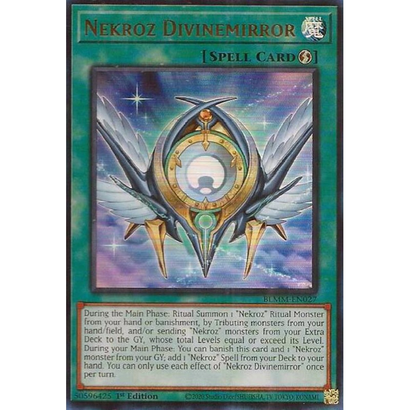 Nekroz Divinemirror [BLMM-EN027] Ultra Rare