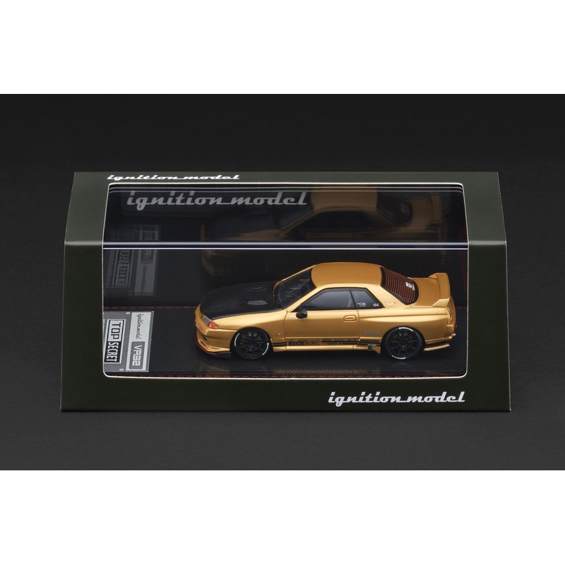 *PREORDER* Ignition Model 1:64 Nissan Skyline (BNR32) TOP SECRET GT-R (VR32) Gold