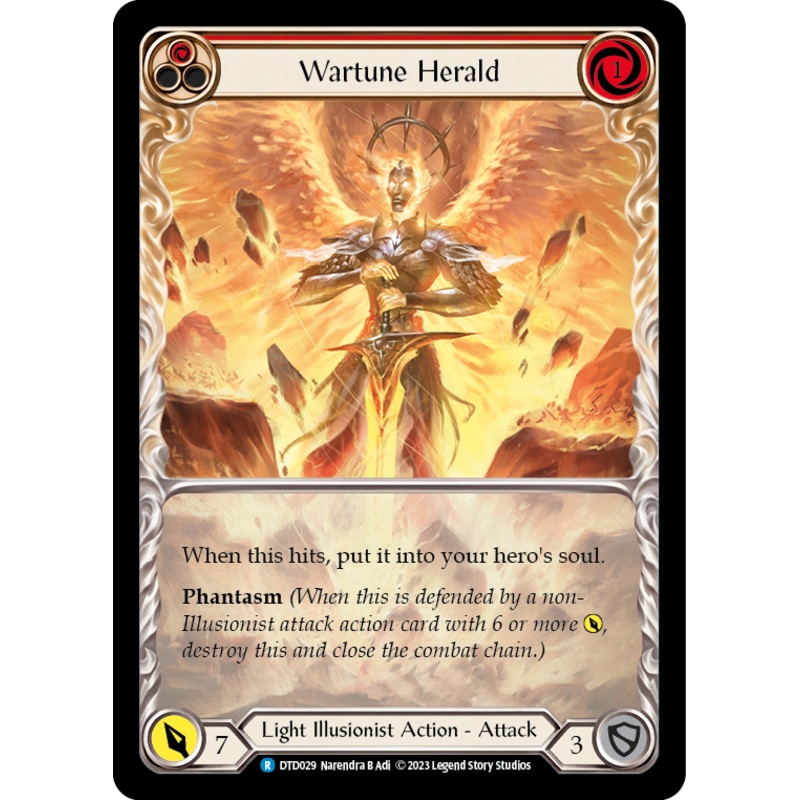 Wartune Herald (Red) [DTD029] (Dusk Till Dawn)