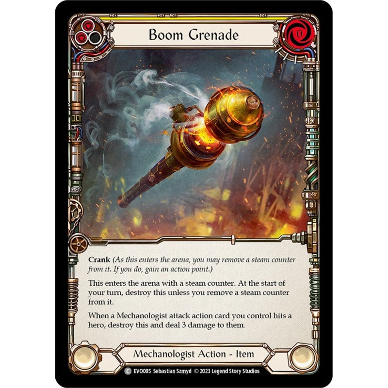 Boom Grenade (Yellow) [EVO085] (Bright Lights)