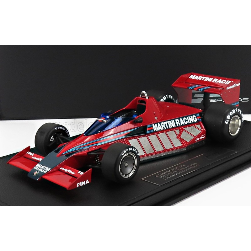 BRABHAM | F1  BT46 ALFA ROMEO PROTOTYPE MARTINI RACING N 0 1977  – CON VETRINA – WITH SHOWCASE