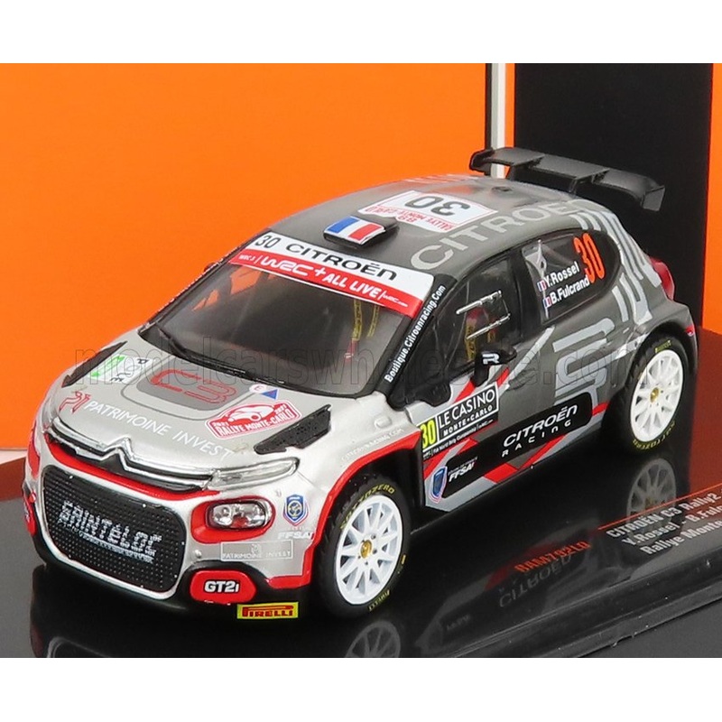 CITROEN | C3 RALLY2 N 30 RALLY MONTECARLO 2021 Y.ROSSEL – B.FULCRAND