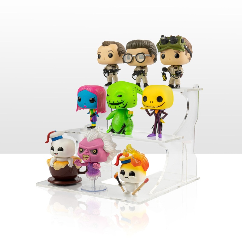 Display podium for FUNKO Pops for IKEA Billy BookCase