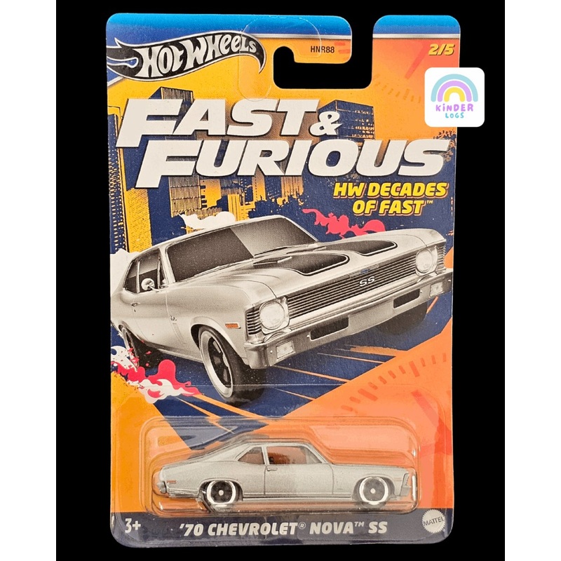 Hot Wheels 1970 Chevrolet Nova SS – Fast And Furious