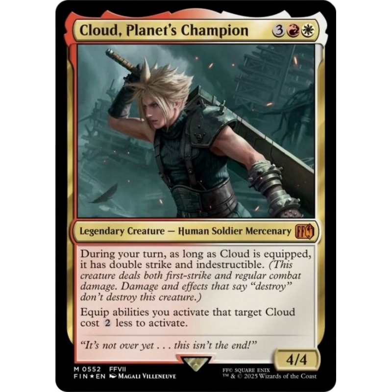 Cloud, Planet’s Champion [FINAL FANTASY]