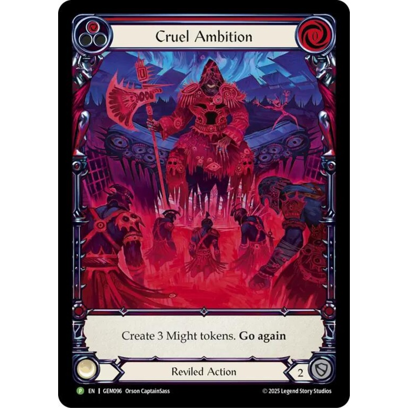 Cruel Ambition [GEM096] (GEM Pack 3)