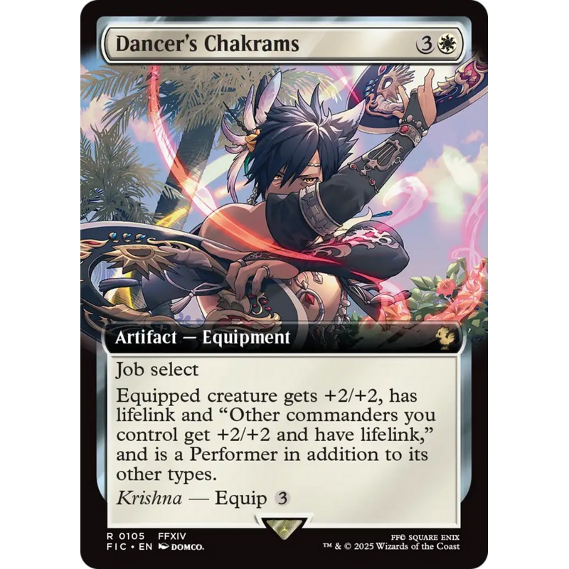 Dancer’s Chakrams (Extended Art) [FINAL FANTASY Commander]