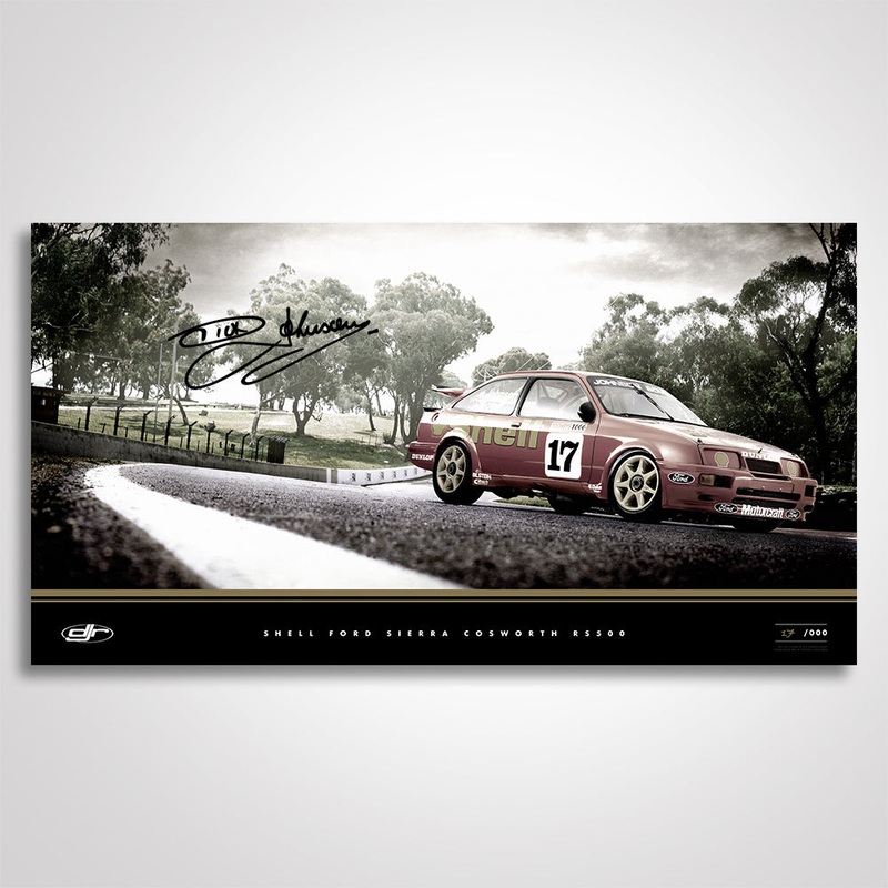 Dick Johnson Racing – Shell Sierra RS500 Signed Limited Edition Archive Print 3/5