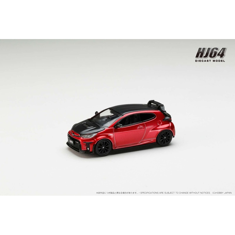 Hobby Japan 1/64 Toyota GRMN YARIS CIRCUIT PACKAGE EMOTIONAL RED II