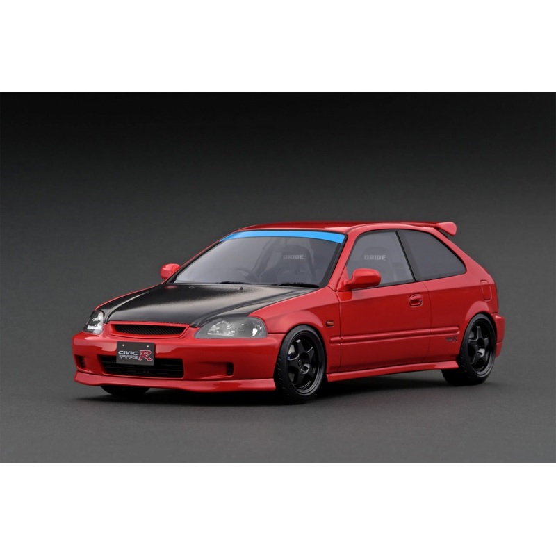 IGNITION MODEL 1/18 IG 2677 Honda CIVIC (EK9) Type R Red