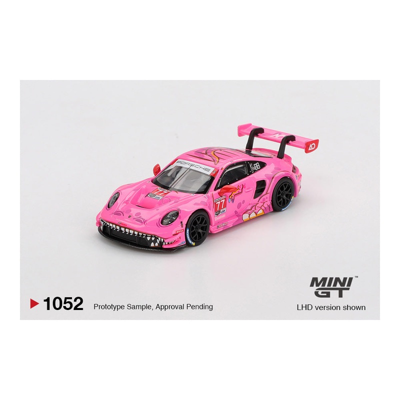 *PREORDER* MINI GT 1:64 Porsche 911 GT3 R #77 AO Racing 2024 IMSA ROAD AMERICA