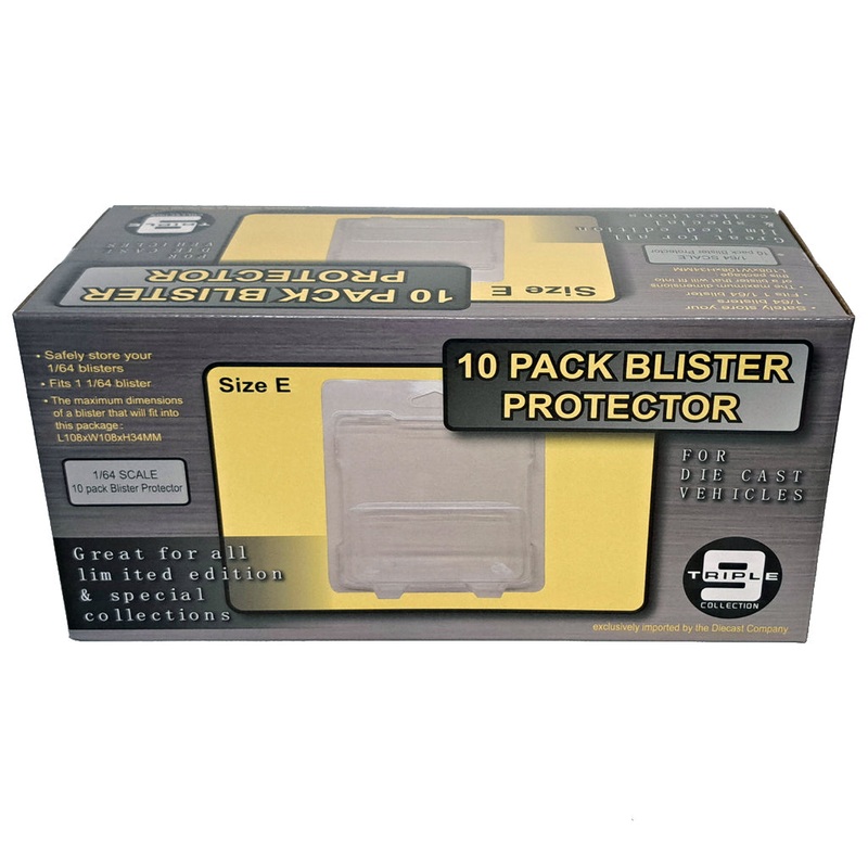 Triple9 10 Pack Blister Protectors For Hot Wheels Mainline Short Cards
