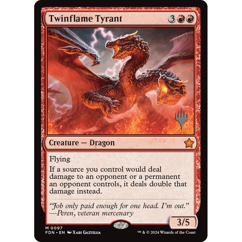 Twinflame Tyrant [Edge of Eternities Promo Pack]