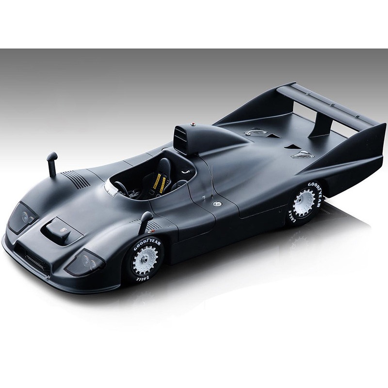 1977 Porsche 936 Matt Black Test Version Mythos Series Limited Edition to 60 pieces Worldwide 1/18 Model Car by Tecnomodel