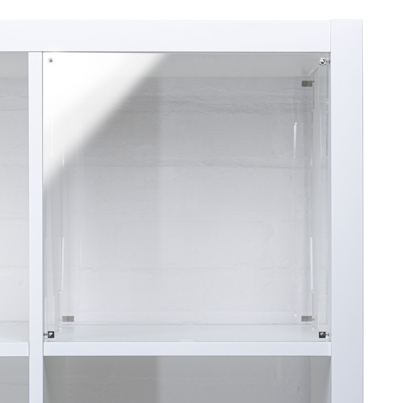 Clear Window Display Solution for IKEA KALLAX