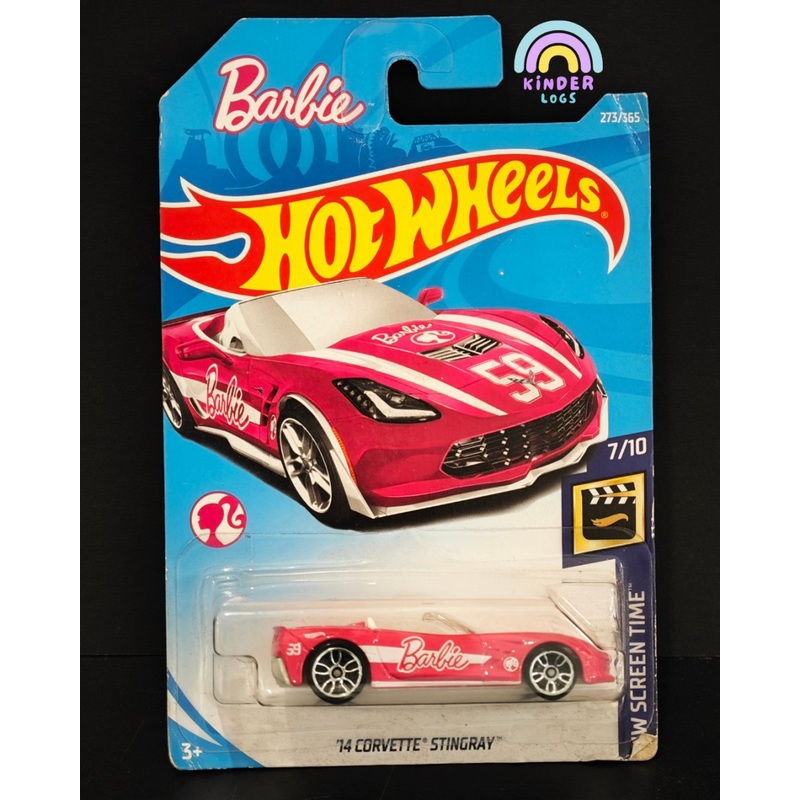 Hot Wheels 2014 Chevrolet Corvette Stingray (Barbie Car)