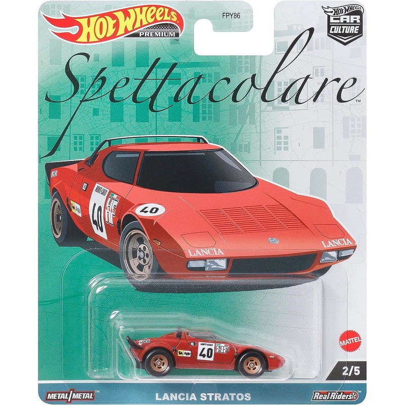 Hot Wheels HKC49 Car Culture SpettaColare – Lancia Stratos