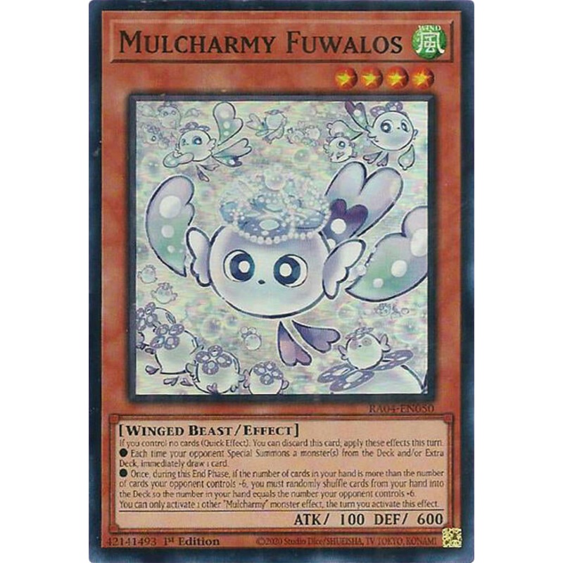 Mulcharmy Fuwalos [RA04-EN050] Super Rare