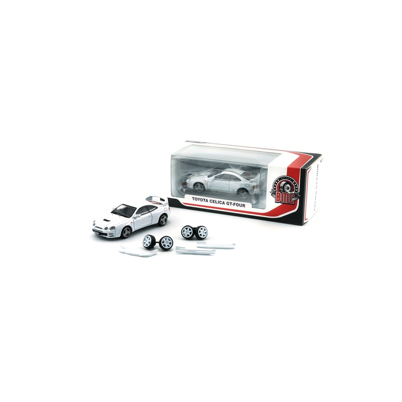 *PREORDER* BM Creations 1:64 Toyota Celica GT-Four (RHD) in White