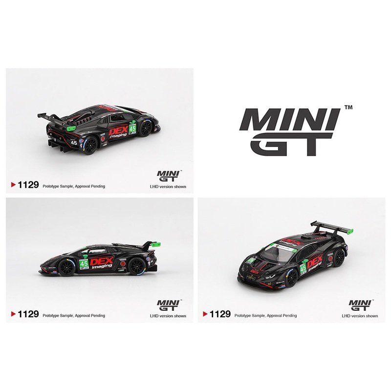 *PREORDER* MINI GT 1:64 Lamborghini Huracn GT3 EVO2 #45 DEX Imaging  2024 IMSA Daytona 24Hrs