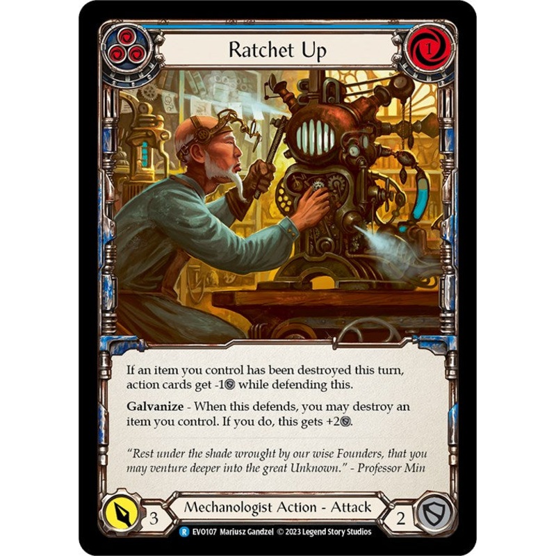 Ratchet Up (Blue) [EVO107] (Bright Lights)