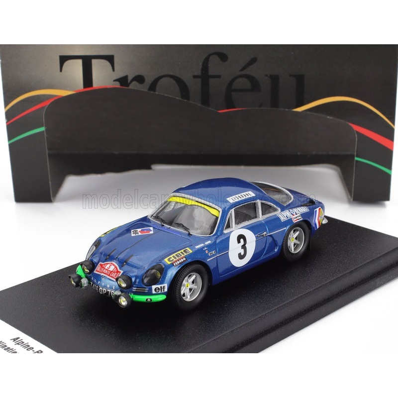 RENAULT | ALPINE A110 N 3 RALLY MONTECARLO 1970 JEAN VINATIER – JEAN FRANCOIS JACOB