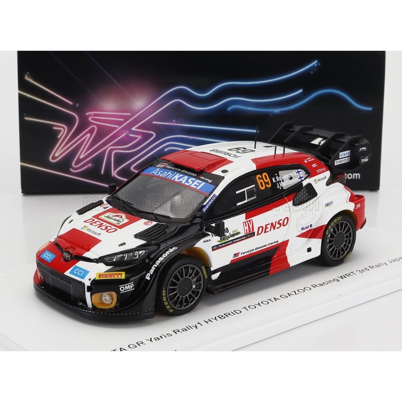 TOYOTA | YARIS GR HYBRID RALLY1 TEAM TOYOTA GAZOO RACING WRT N 69 3rd RALLY JAPAN 2023 KALLE ROVANPERA – JONNE HALTTUNEN