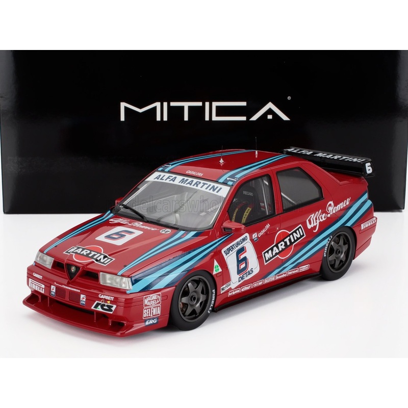 ALFA ROMEO – ALFA ROMEO 155 GTA SUPERTURISMO MARTINI N 6 6th MONZA 1992 LUCA CADALORA – RED