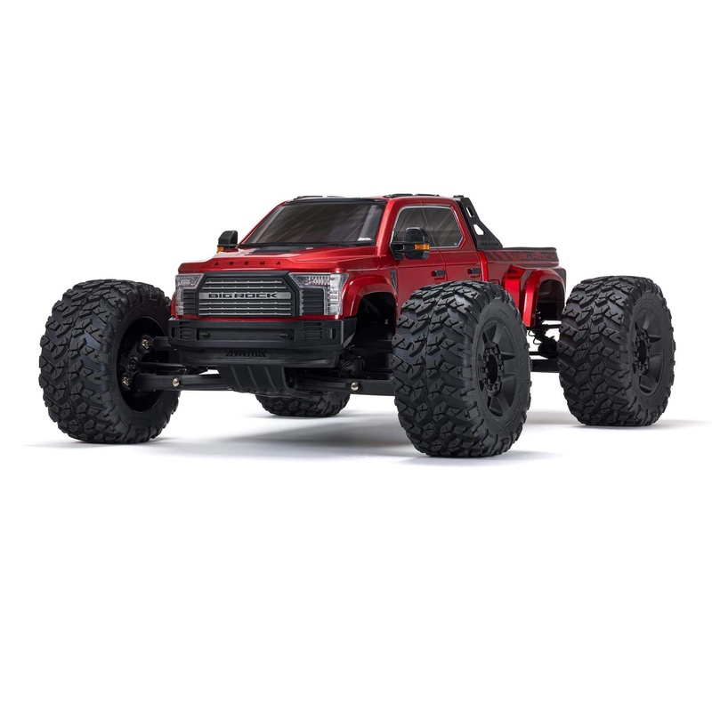 Big Rock 1/7th 6S BLX Monster Truck RTR – Red *