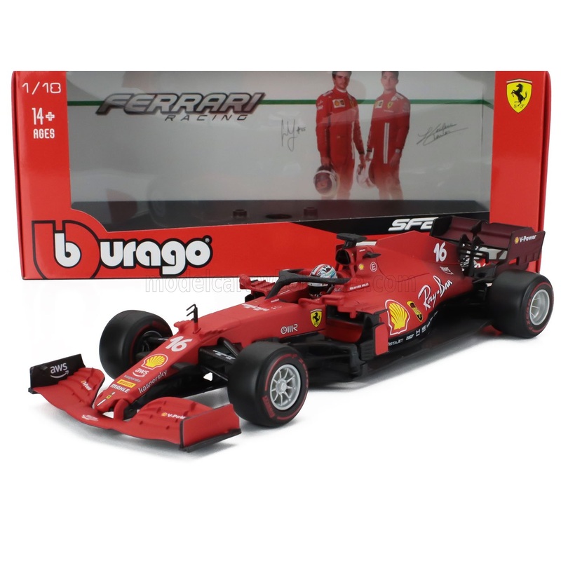 FERRARI | F1 SF21 TEAM SCUDERIA FERRARI MISSION WINNOW N 16 SEASON 2021 CHARLES LECLERC