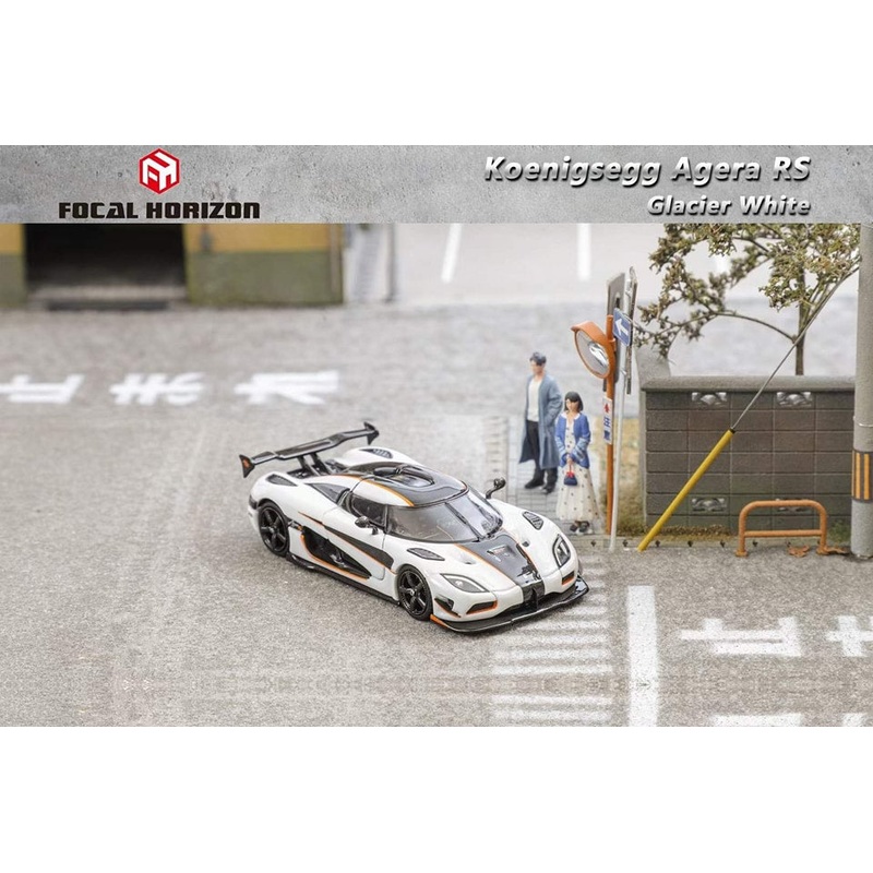 Focal Horizon FH 1/64  Koenigsegg Agera RS Glacier white