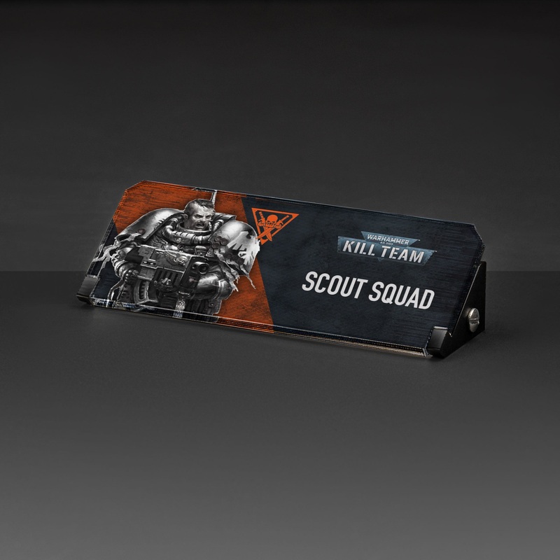 Plaque for Warhammer 40,000 Kill Team: Scout Squad