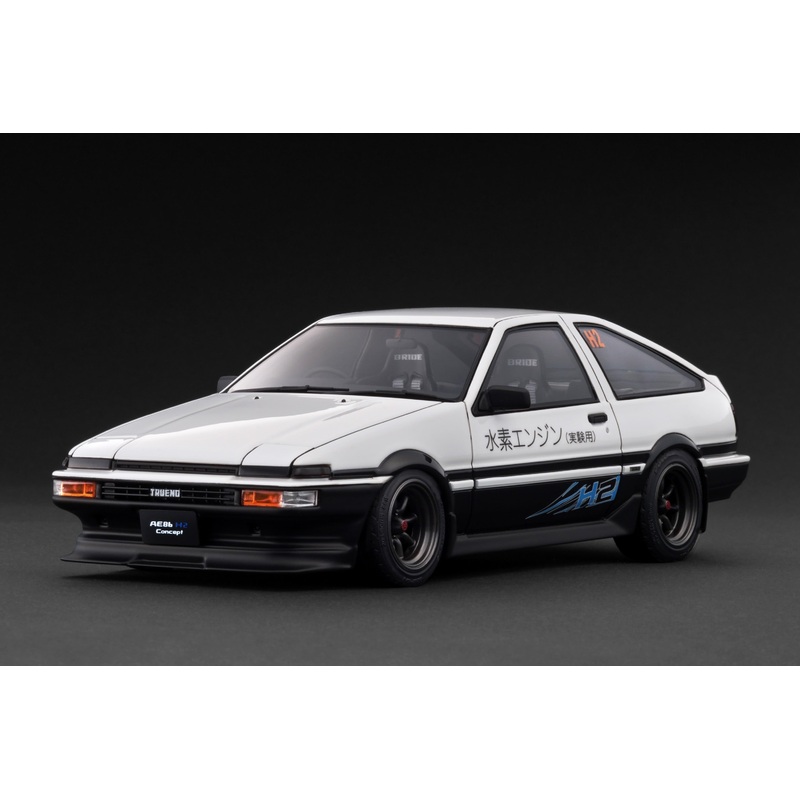 *PREORDER* Ignition Model 1:18 Toyota Sprinter Trueno 3Dr (AE86) H2 in White/Black