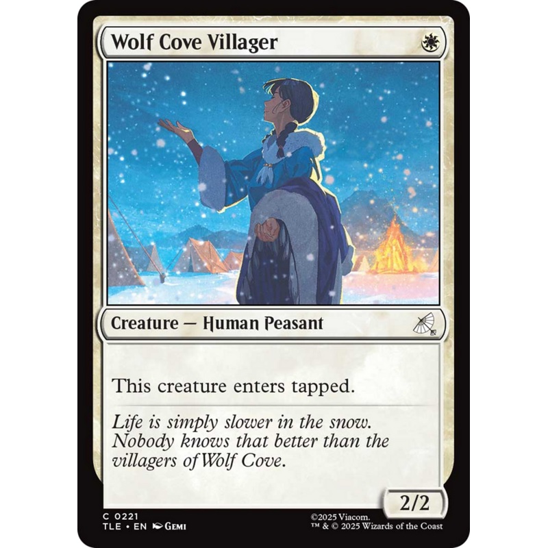 Wolf Cove Villager [Avatar: The Last Airbender: Eternal-Legal]