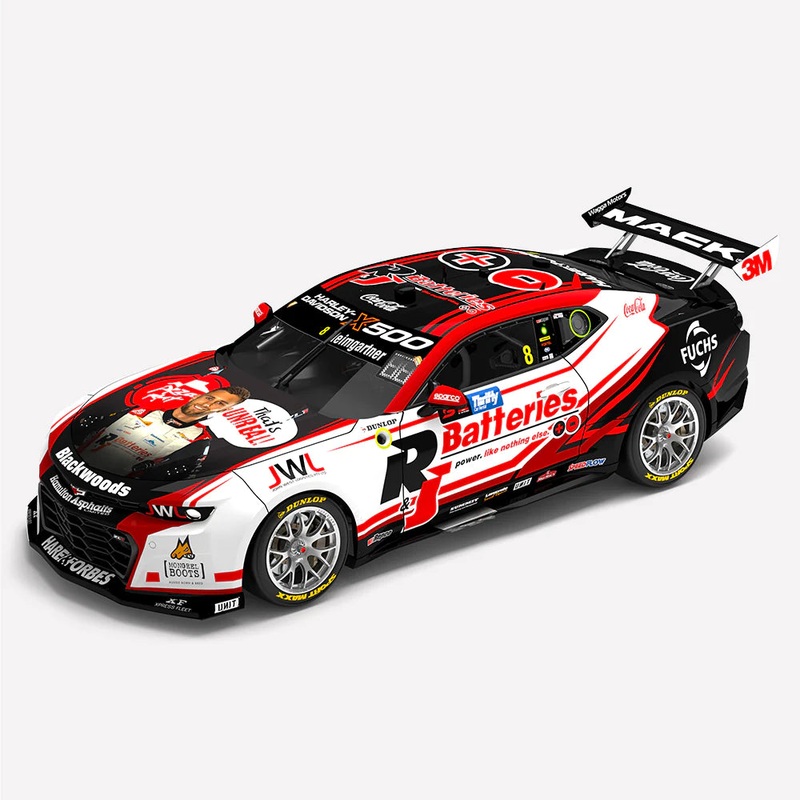 *PRE-ORDER* Andre Heimgartner – Brad Jones Racing R&J Batteries #8 Chevrolet Camaro ZL1 – 2024 Supercars Championship Season – 1:43 Scale Diecast Model – AUTHENTIC COLLECTABLES
