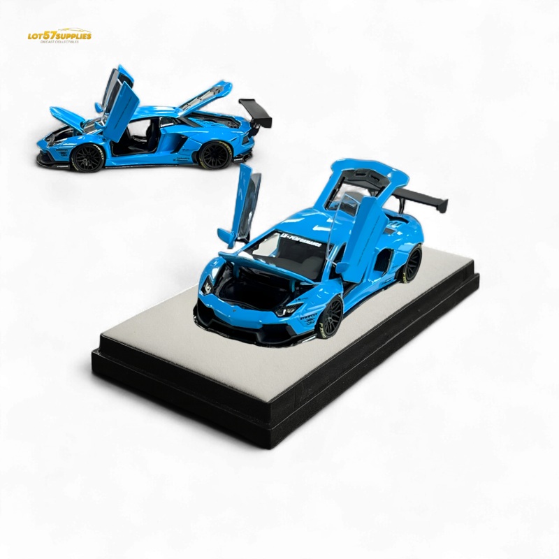 (Pre-Order) Pgm Lamborghini LP700-4 – BB Blue Ordinary Version 1:64